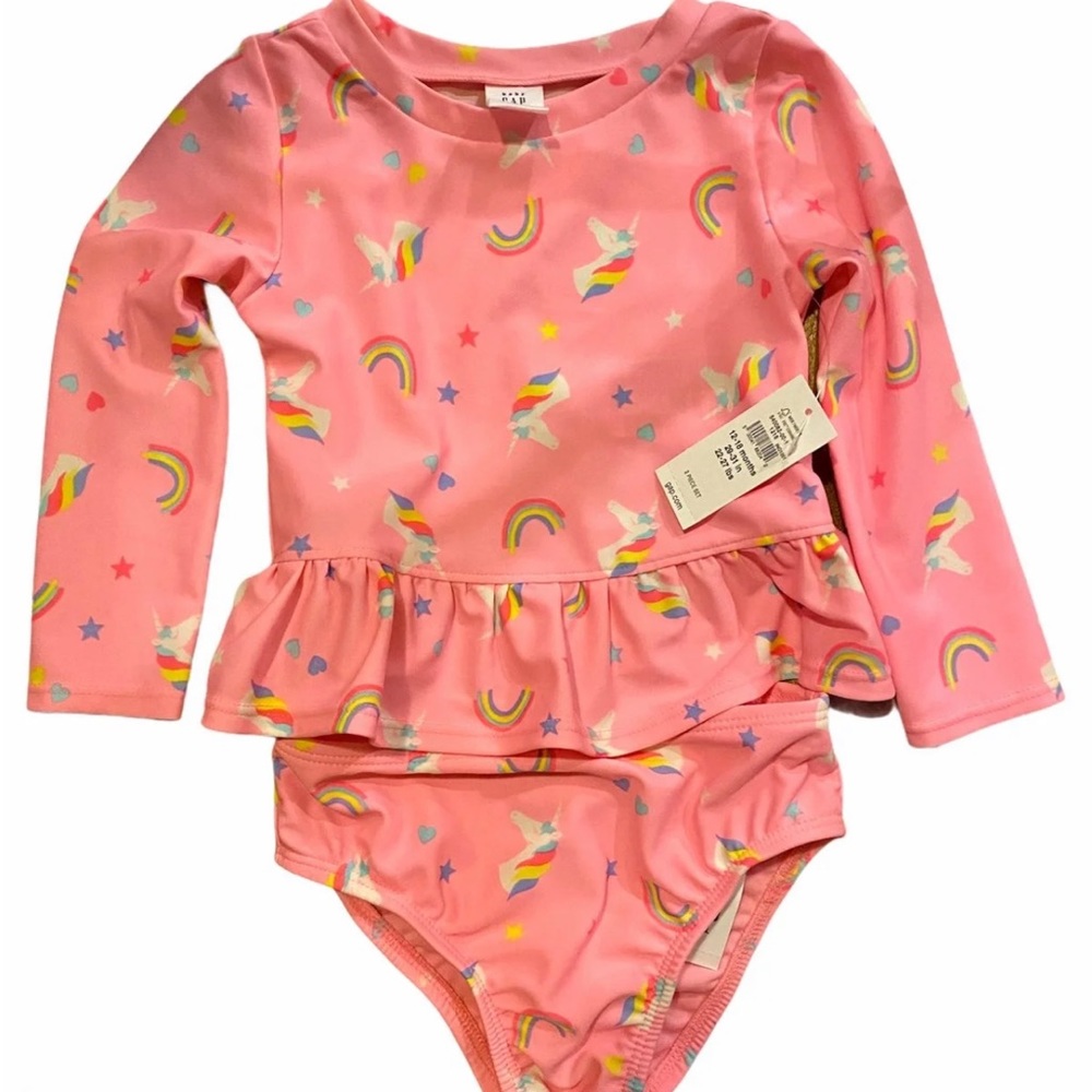 Baby Gap Swimsuit with Rashguard